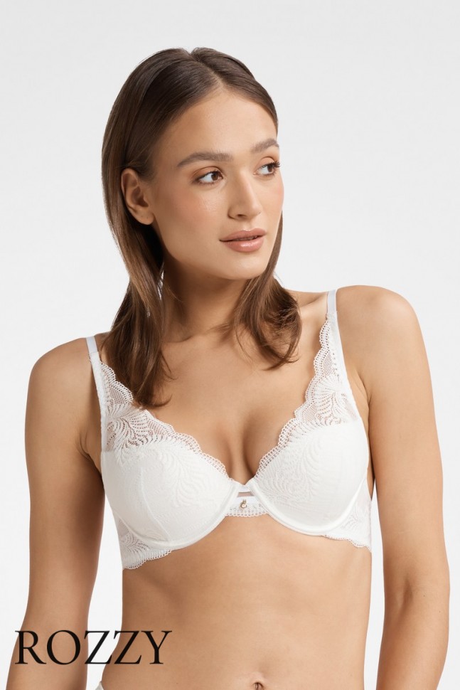 Бюстгальтер планж пуш-ап Esotiq Khloe 40556 экрю