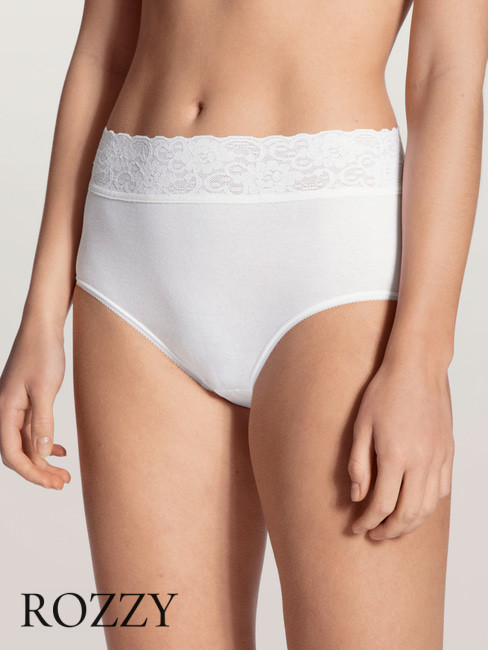 Трусы классика хлопковые Calida Iconics 23927 белый (уп.2шт.)