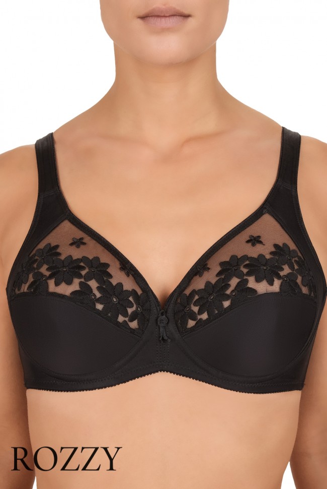 Бюстгальтер Felina Swiss Broderie 555 черный К+Ф