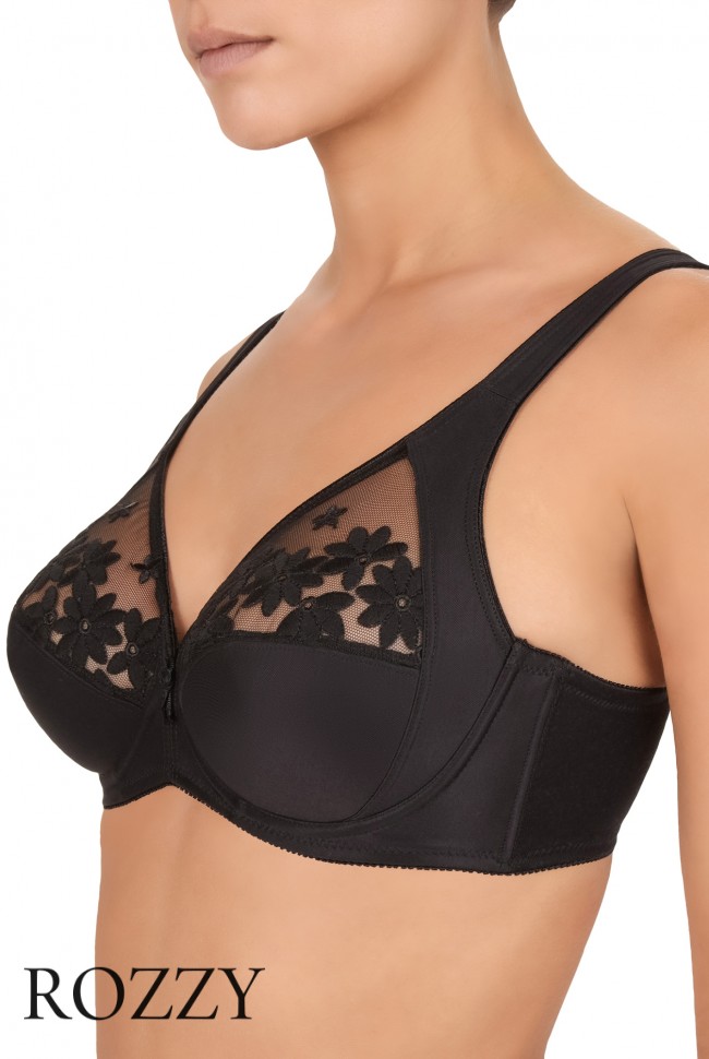 Бюстгальтер Felina Swiss Broderie 555 черный К+Ф