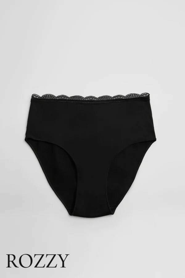 Трусы классика хлопковые Ysabel Mora 19684 черный 