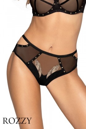 Трусы бразильяна Novika Starling N черный  