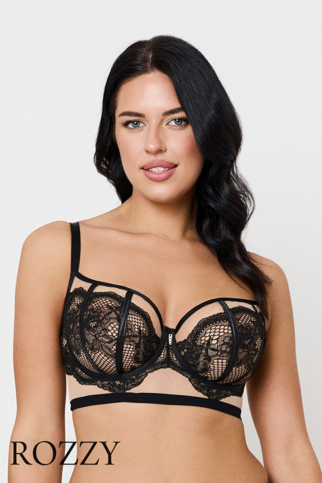 Бюстгальтер балконет Subtille Belinda Black черный