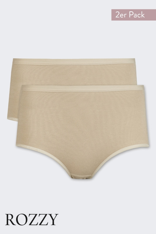 Трусы макси хлопковые Nina Von C Base 4016012299 бежевый (уп.2шт.)