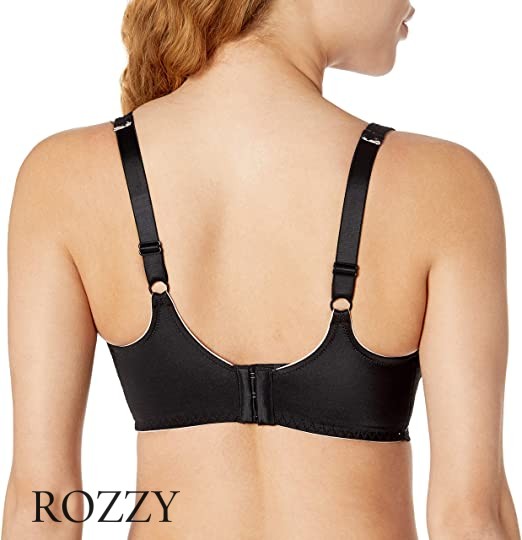 Бюстгальтер минимайзер Maidenform Lilyette LY0977 черный/бежевый