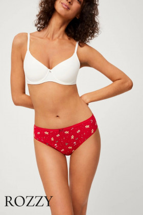 Трусы слипы хлопковые Ysabel Mora 19526 красный