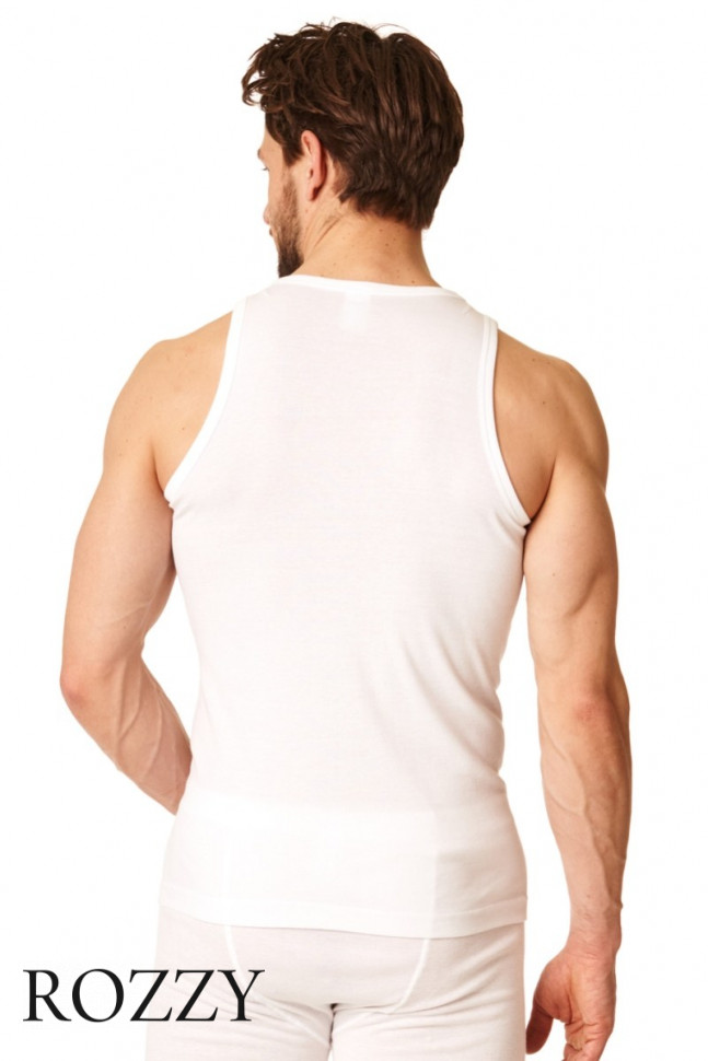 Майка мужская Key MVS 012 белый