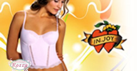 Корсет In.Joy 82050 белый, розовый 1