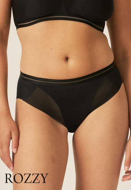 Трусы слипы обрезные Naturana The Monday 4659 черный К