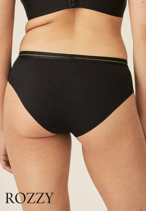 Трусы слипы обрезные Naturana The Monday 4659 черный К