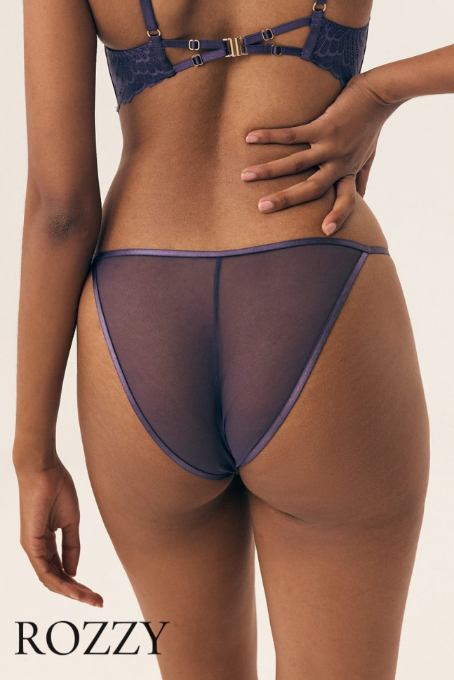 Трусы бразильяна Esotiq Bari/59X 42510 темно-фиолетовый