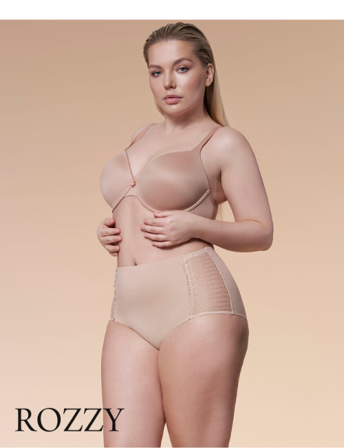 Трусы макси корректирующие Julimex Opal бежевый