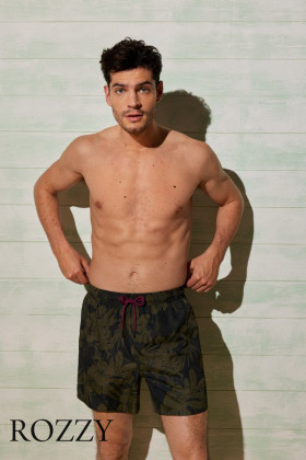 Шорты купальные мужские Ysabel Mora 90102 графитовый/хаки