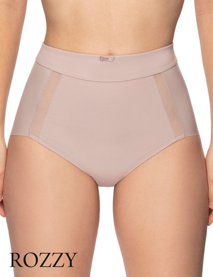 Трусы макси корректирующие Felina Divine Vision 280222 серо-коричневый К