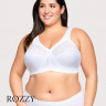Бюстгальтер без косточек хлопковый Glamorise GI1001 белый