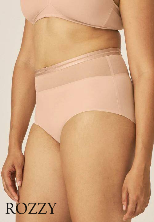 Трусы макси Naturana The Monday 4758 бежевый К