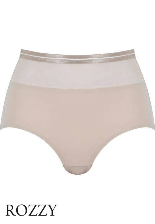 Трусы макси Naturana The Monday 4758 бежевый К