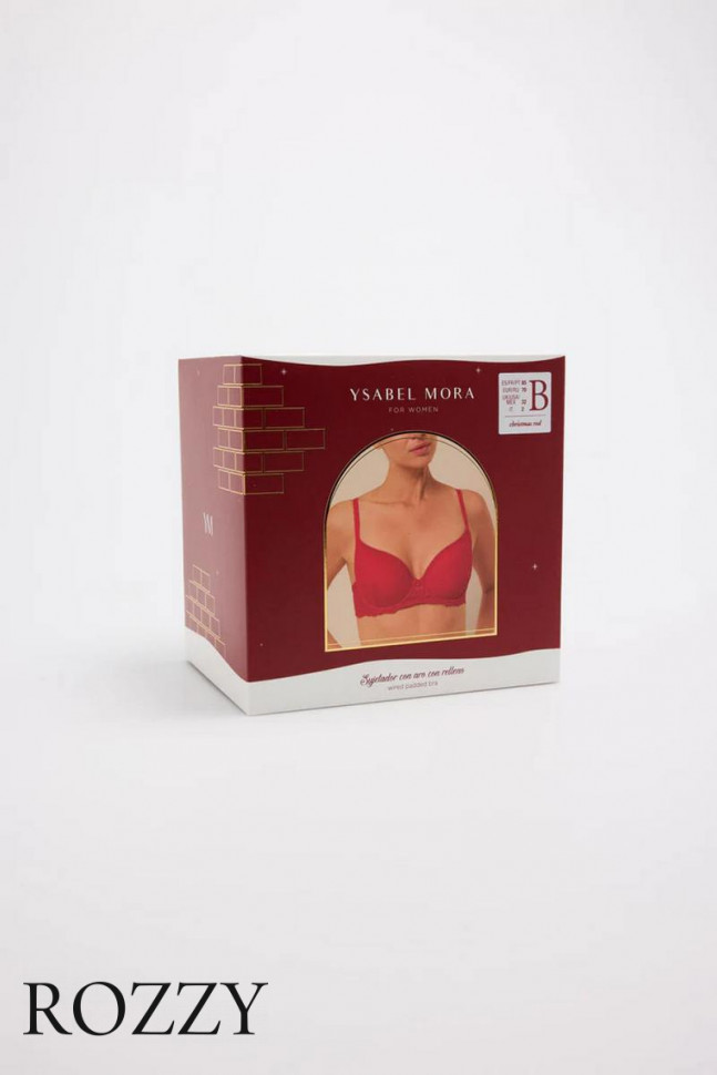 Бюстгальтер Ysabel Mora 10794 красный