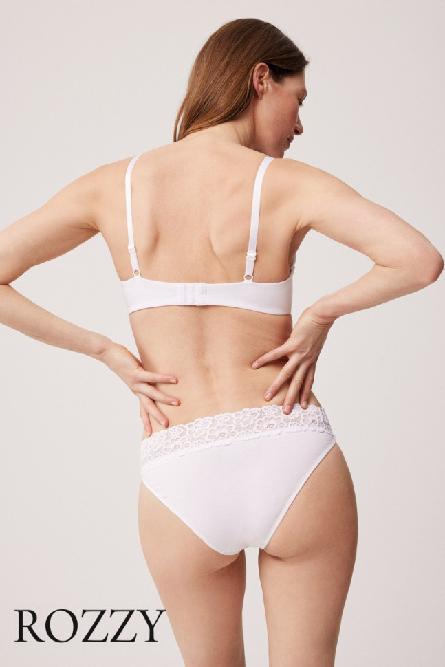 Трусы бикини хлопковые Ysabel Mora 10554 белый