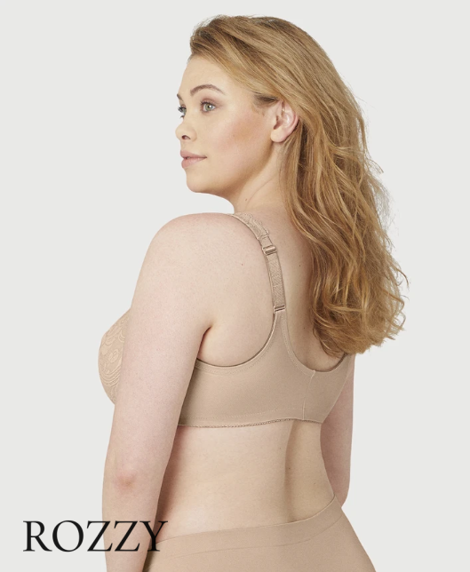 Бюстгальтер спереди застежка Glamorise GI9245 кофе