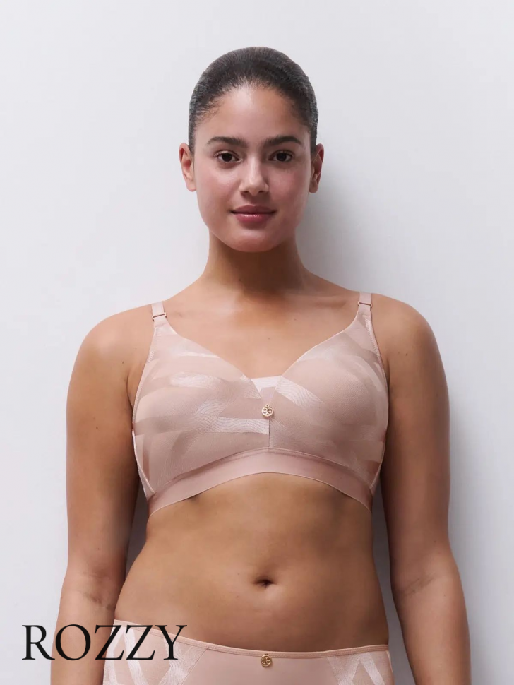 Бюстгальтер-топ без косточек Chantelle Glaze C15XP0 бежевый