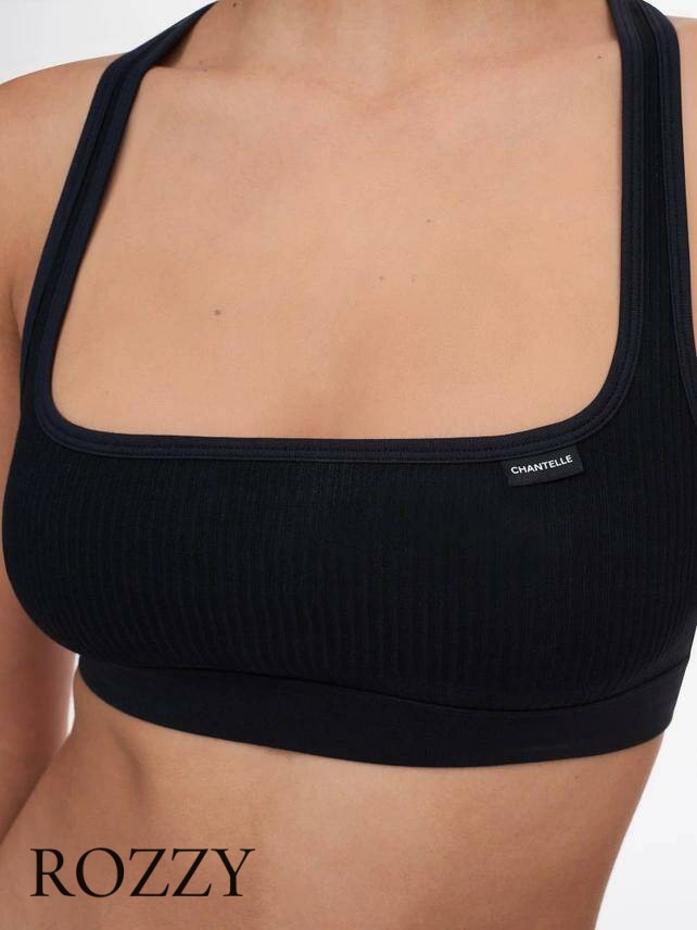 Топ хлопковый Chantelle Cotton Comfort C15P10 черный