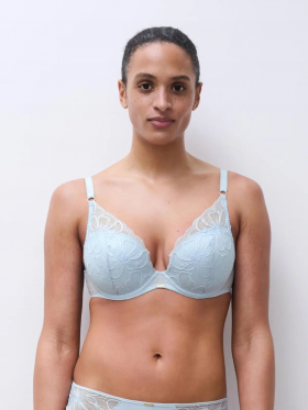 Бюстгальтер Chantelle Fleurs C12M20 голубой