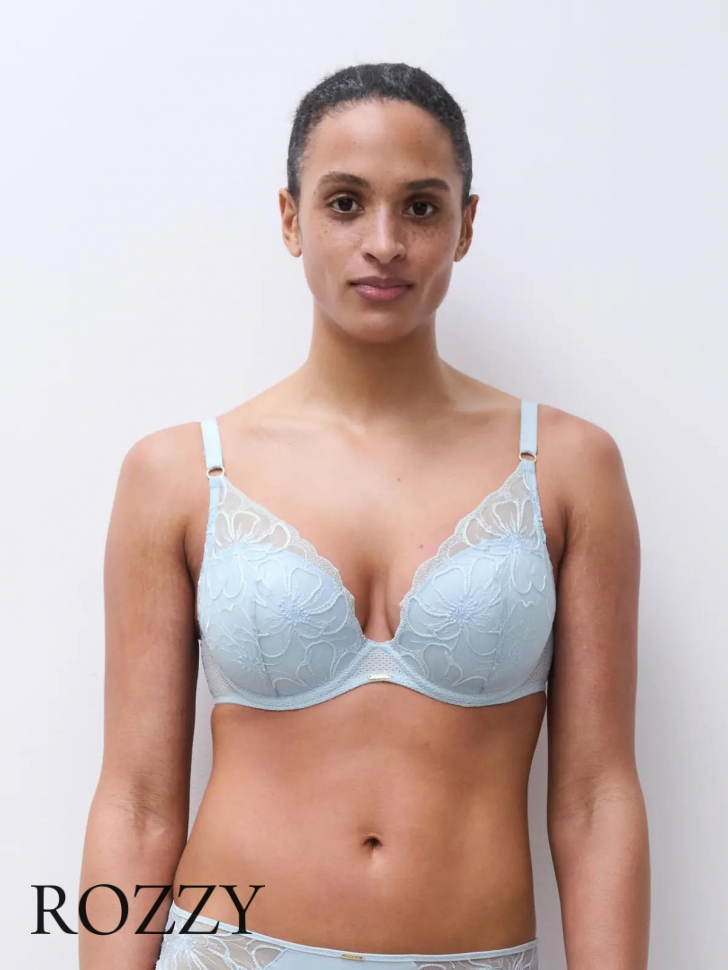 Бюстгальтер Chantelle Fleurs C12M20 голубой