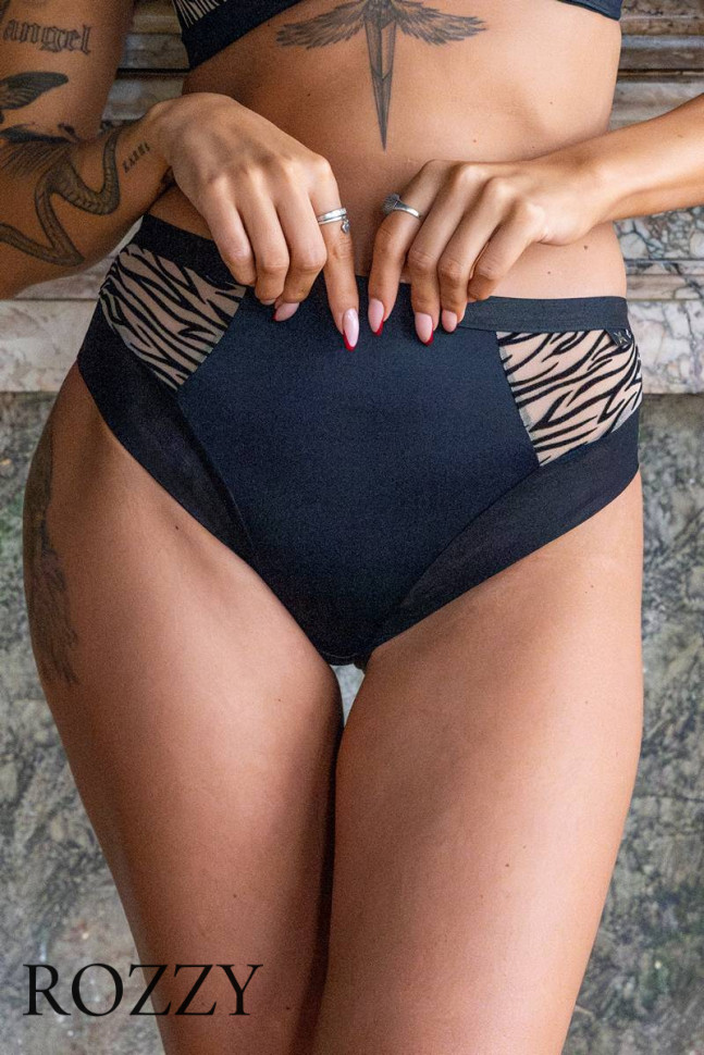 Трусы слипы Kris Line Queen черный