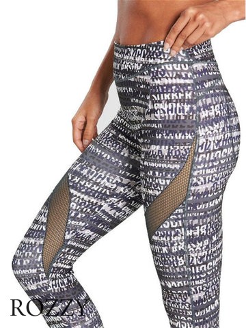 Легинсы спортивные Shock Absorber S066B принт/лого