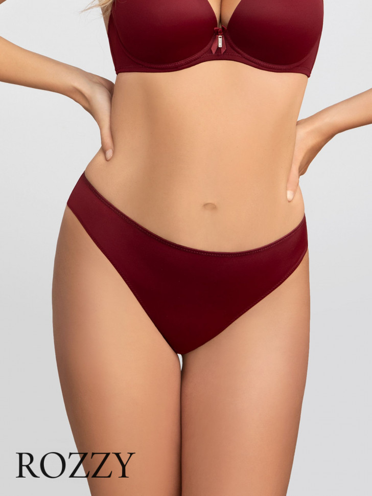 Трусы бразильяна обрезные Corin Virginia 41771 бургундский