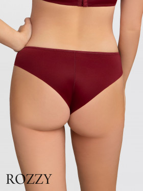 Трусы бразильяна обрезные Corin Virginia 41771 бургундский