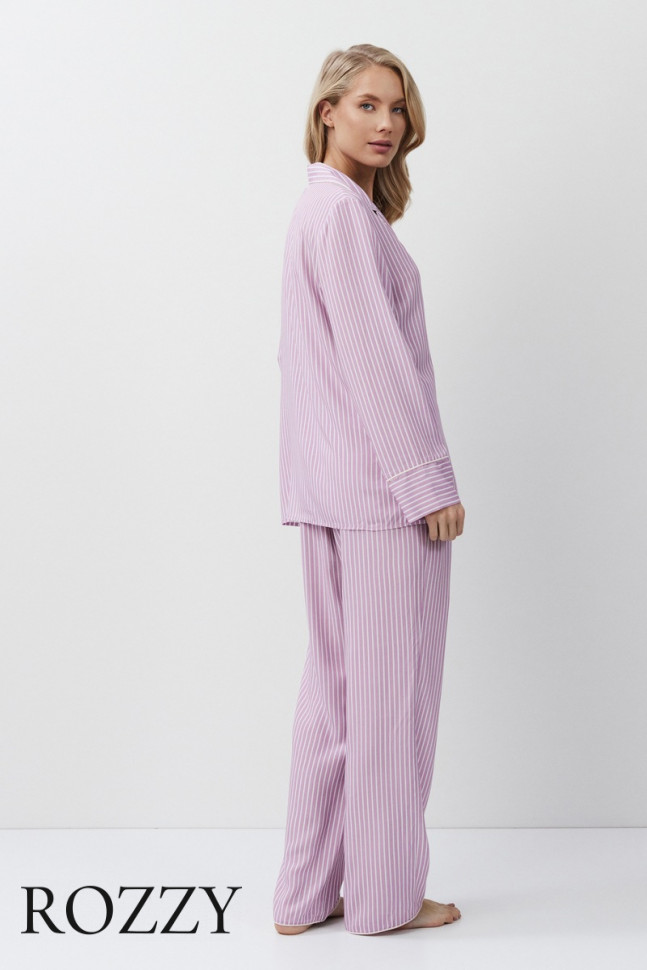 Пижама вискозная Aruelle Margareth лавандовый