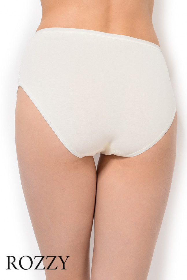 Трусы макси хлопковые Janira Charm Cotton 31688 ванильный