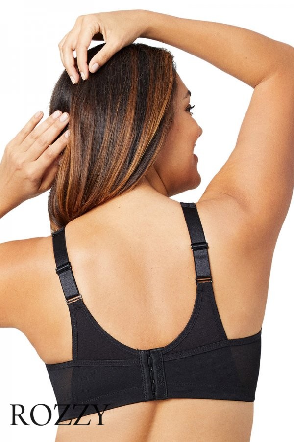 Бюстгальтер без косточек Glamorise GI1005 черный