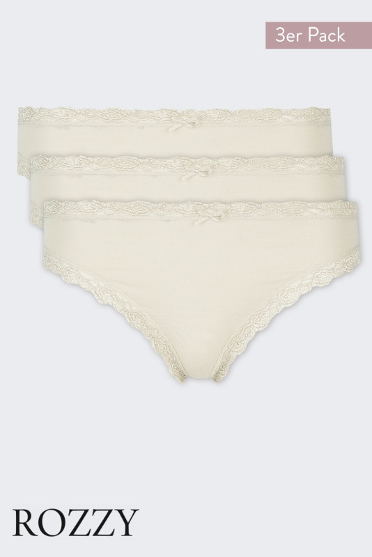 Трусы слипы Nina Von C Cosy 162058499 ванильный (уп.3шт.)