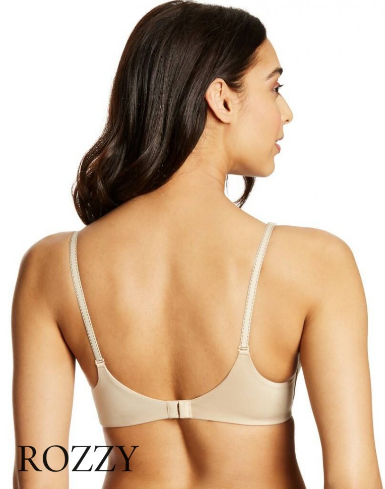 Бюстгальтер пуш-ап без косточек Maidenform 9456 латте/черный