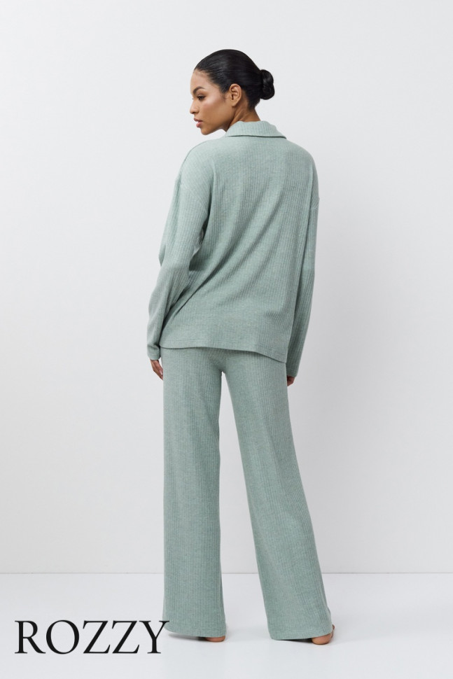 Пижама Aruelle Saige Set оливковый